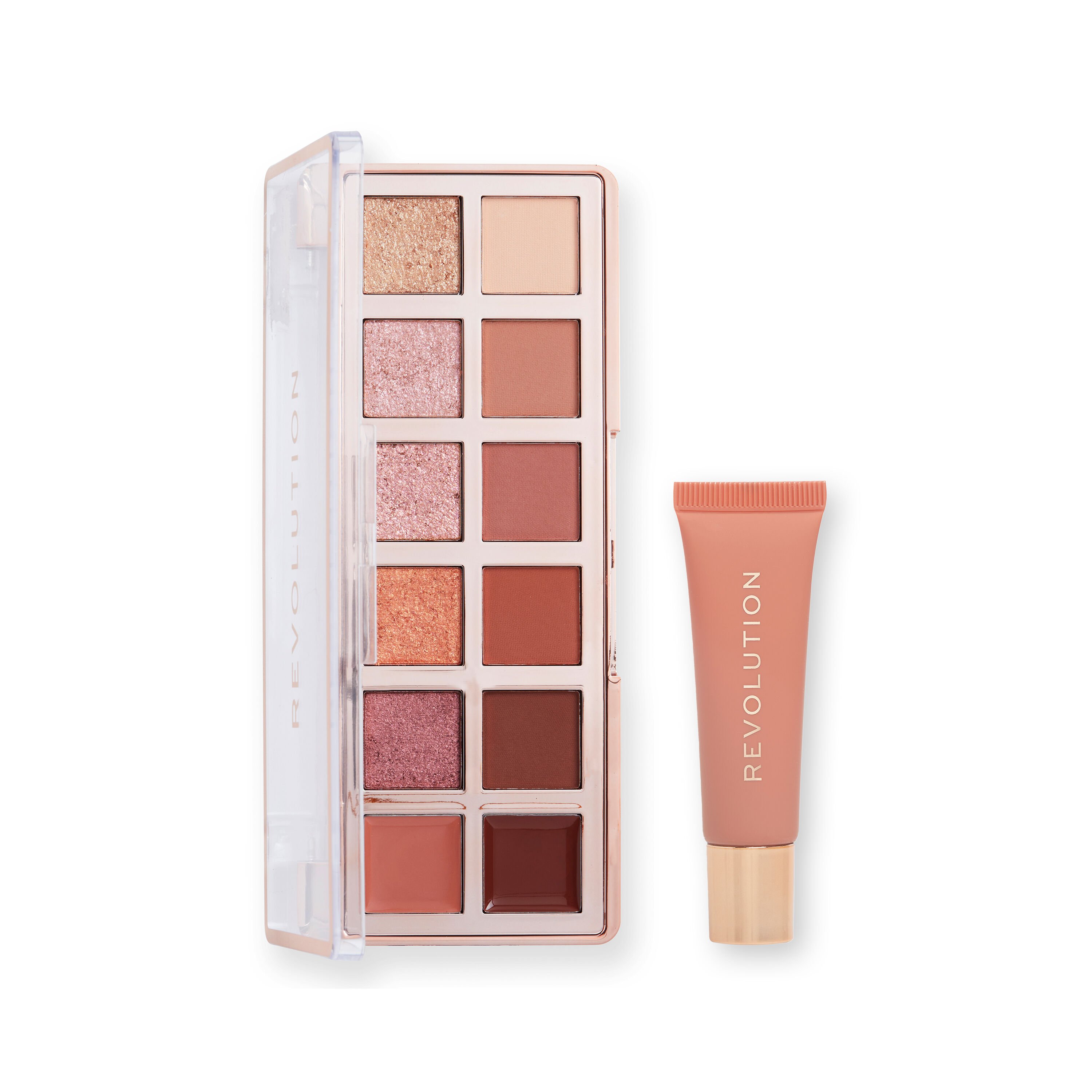 Makeup Revolution Juicy Peptide Lip & Icon Palette Duo